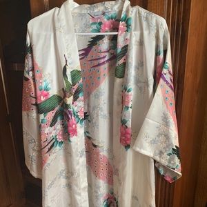Beautiful Oriental Satin Robe